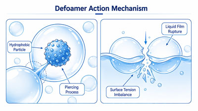 A Comprehensive Guide to the Classification and Selection of Defoamers